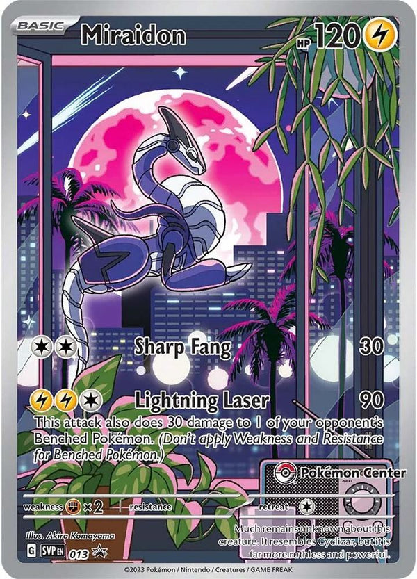 Miraidon - 013 (Pokemon Center Exclusive) - Pokémon