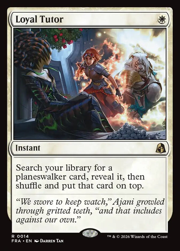 Loyal Tutor - Magic: The Gathering