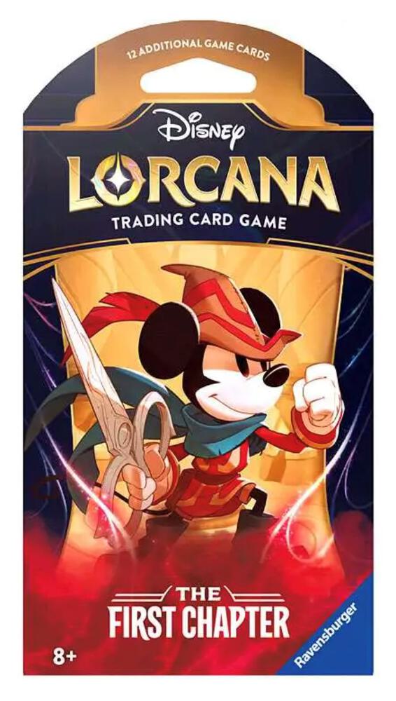 Disney Lorcana: The First Chapter Sleeved Booster Pack - Disney Lorcana