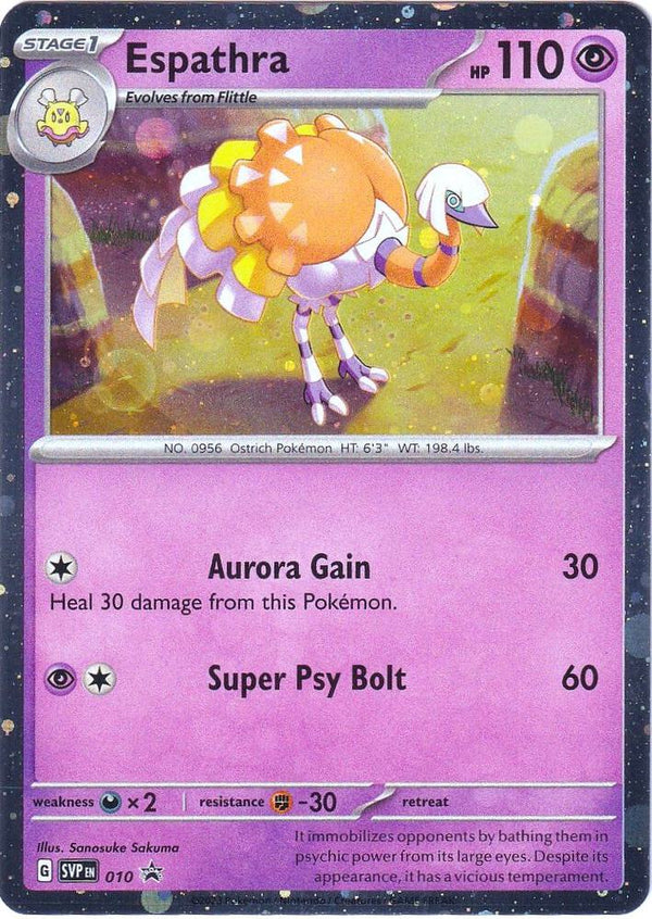 Espathra - 010 - Pokémon