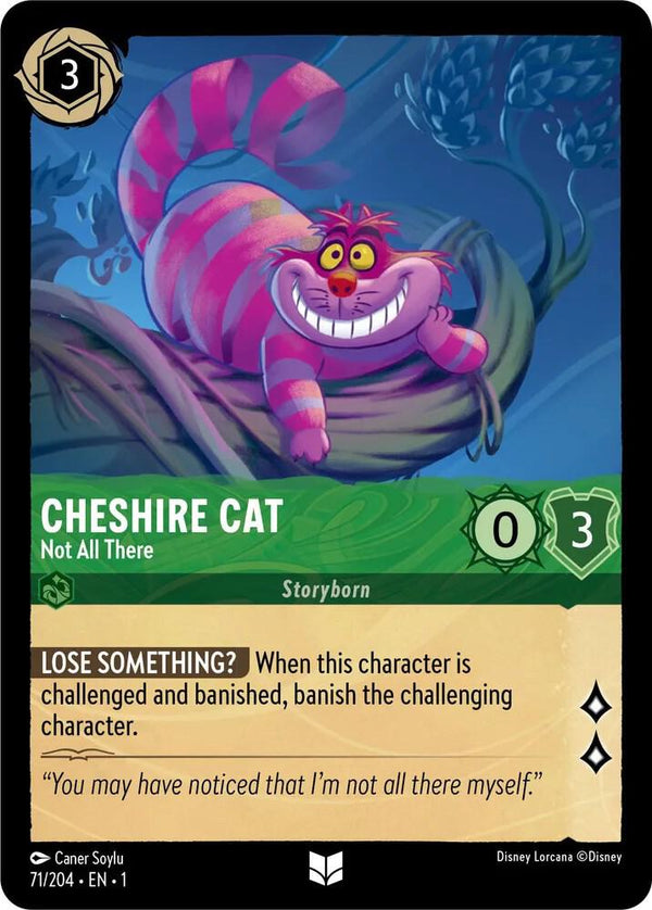 Cheshire Cat - Not All There - Disney Lorcana