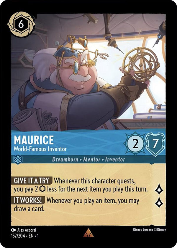 Maurice - World-Famous Inventor - Disney Lorcana