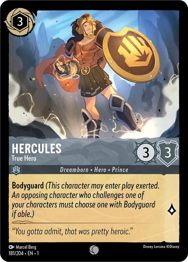 Hercules - True Hero - Disney Lorcana