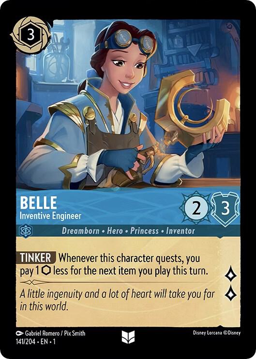 Belle - Inventive Engineer - Disney Lorcana