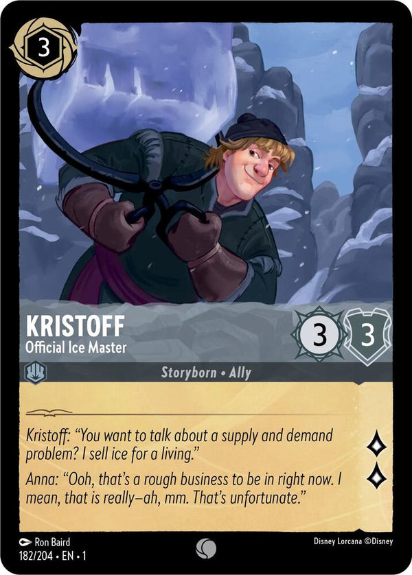 Kristoff - Official Ice Master - Disney Lorcana