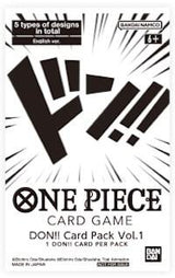 DON!! Card Pack Vol. 1 - One Piece Card Game