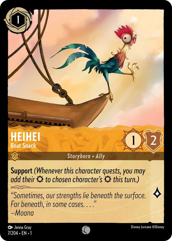 Heihei - Boat Snack - Disney Lorcana