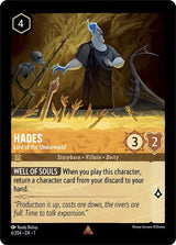 Hades - Lord of the Underworld - Disney Lorcana