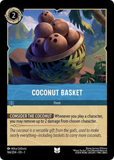 Coconut Basket - Disney Lorcana