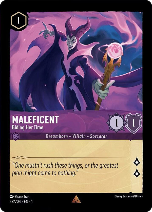Maleficent - Biding Her Time - Disney Lorcana