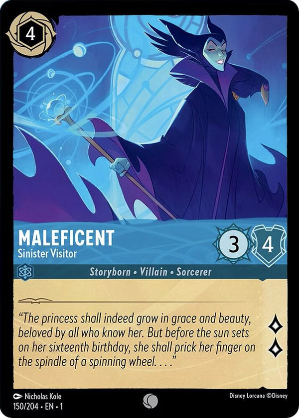 Maleficent - Sinister Visitor - Disney Lorcana
