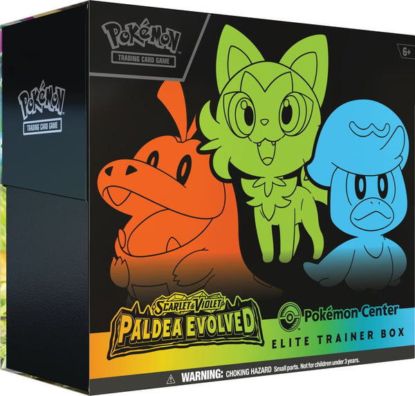 Paldea Evolved Pokemon Center Elite Trainer Box (Exclusive) - Pokémon