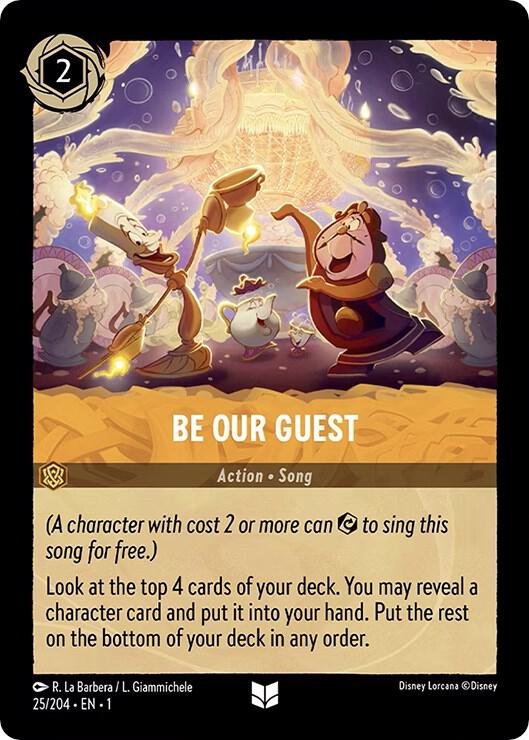Be Our Guest - Disney Lorcana