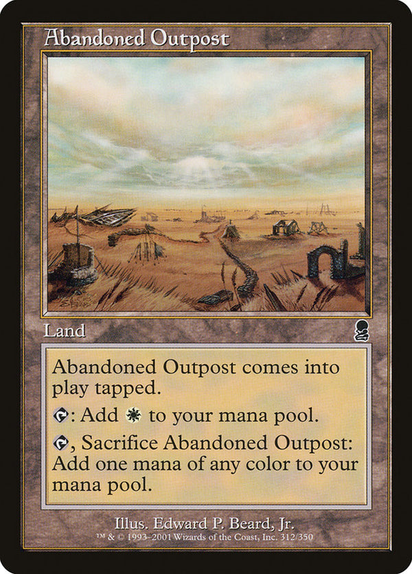 Abandoned Outpost - Magic: The Gathering