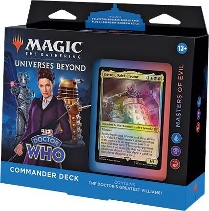 Universes Beyond: Doctor Who - Masters of Evil Commander Deck - Magic: The Gathering