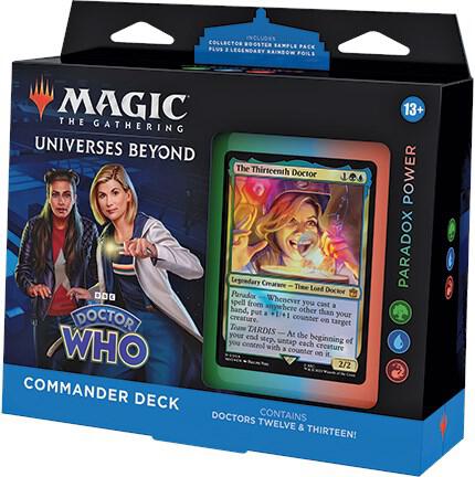 Universes Beyond: Doctor Who - Paradox Power Commander Deck - Magic: The Gathering