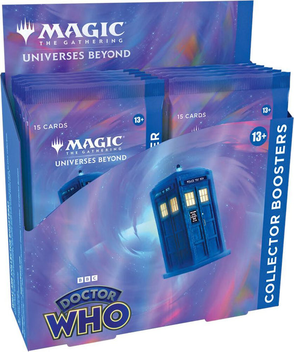 Universes Beyond: Doctor Who - Collector Booster Display - Magic: The Gathering
