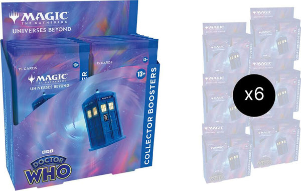 Universes Beyond: Doctor Who - Collector Booster Display Case - Magic: The Gathering