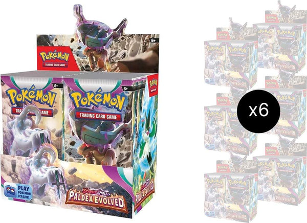 Paldea Evolved Booster Box Case - Pokémon