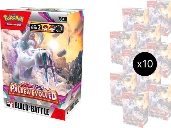 Paldea Evolved Build & Battle Box Display - Pokémon