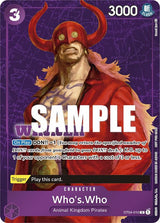 Who's.Who (Tournament Pack Vol. 3) [Winner] - One Piece Card Game