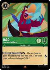 Iago - Loud-Mouthed Parrot - Disney Lorcana
