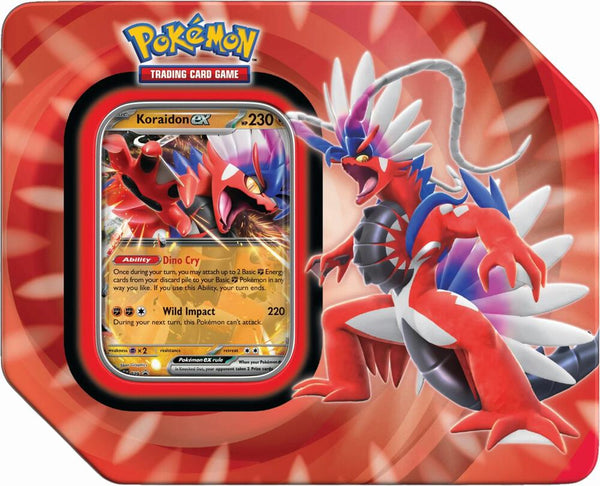 Paldea Legends Tin [Koraidon ex] (International Version) - Pokémon