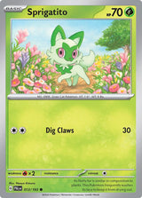 Sprigatito - 013/193 - Pokémon