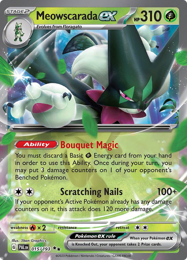 Meowscarada ex - 015/193 - Pokémon