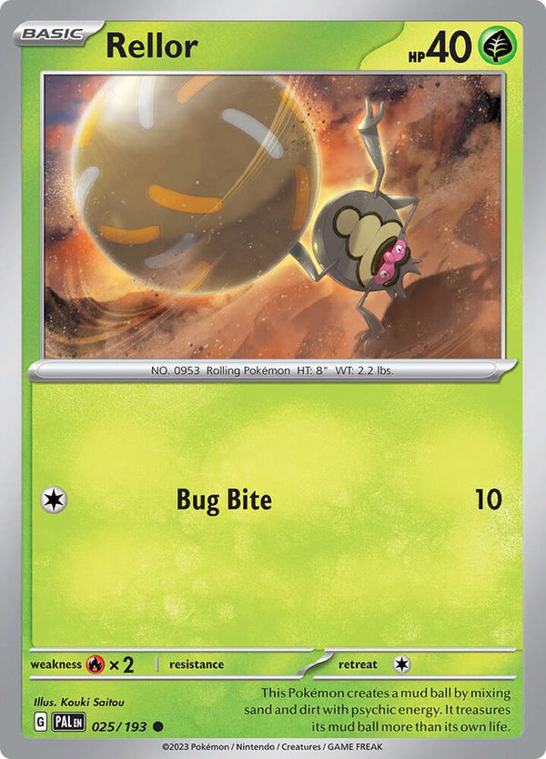 Rellor - 025/193 - Pokémon