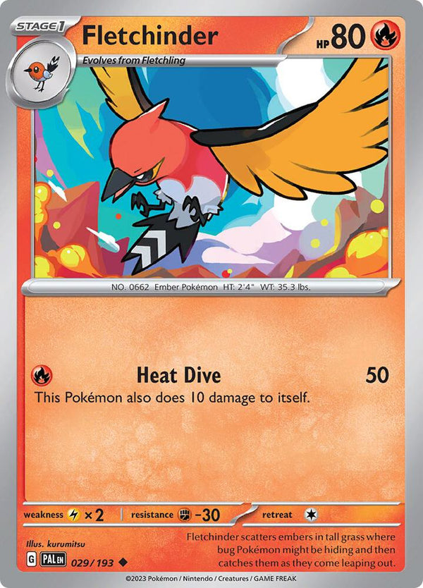 Fletchinder - 029/193 - Pokémon