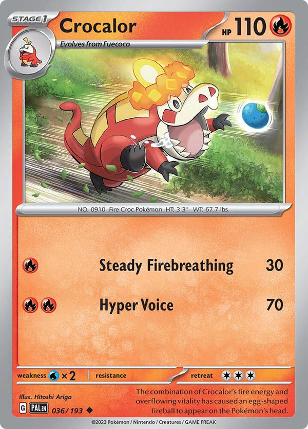 Crocalor - 036/193 - Pokémon