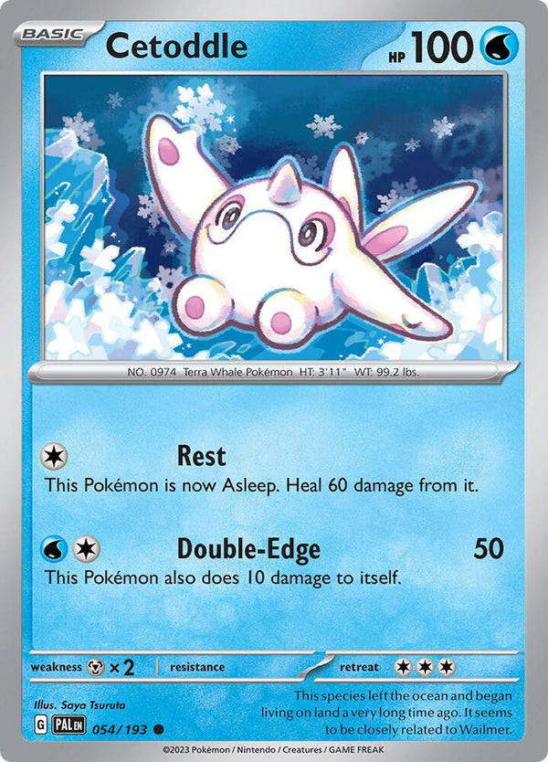 Cetoddle - 054/193 - Pokémon