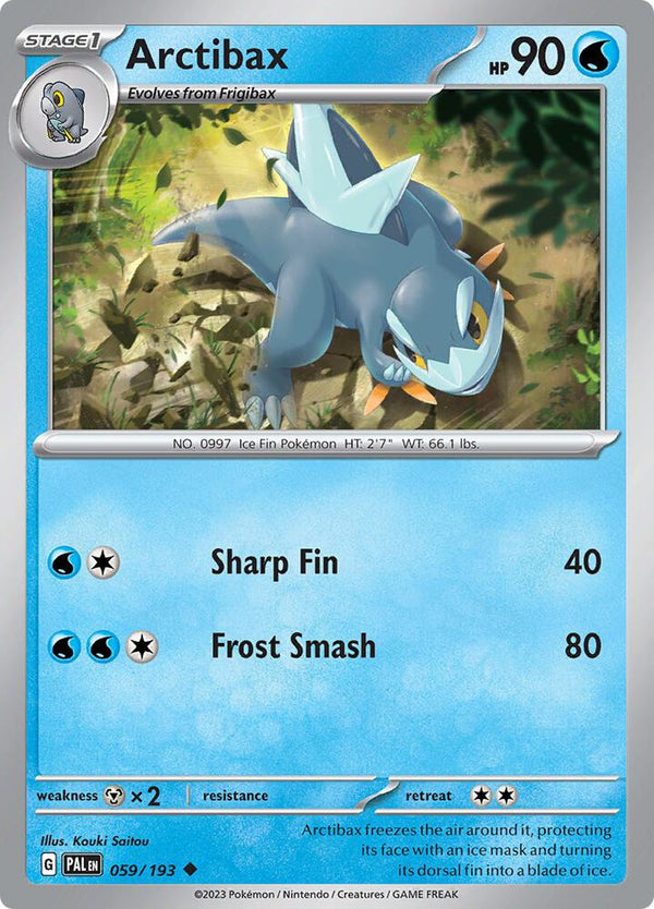 Arctibax - 059/193 - Pokémon