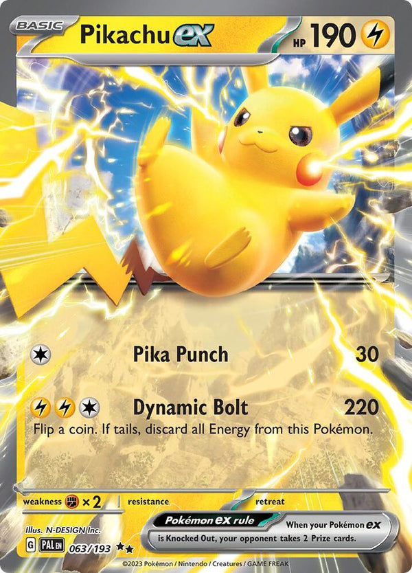Pikachu ex - Pokémon