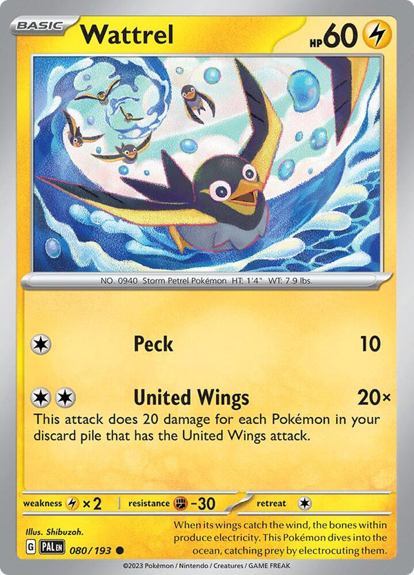 Wattrel - 080/193 - Pokémon