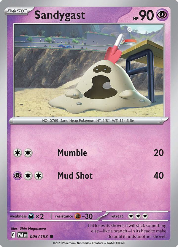 Sandygast - 095/193 - Pokémon