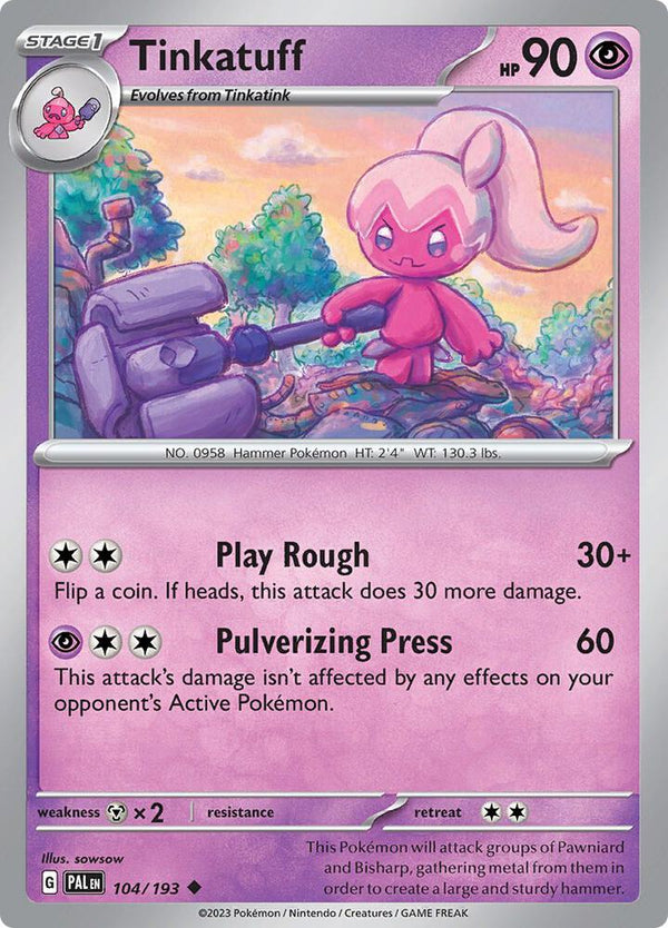Tinkatuff - 104/193 - Pokémon