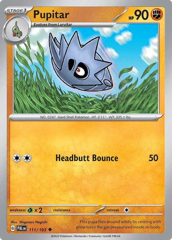 Pupitar - Pokémon