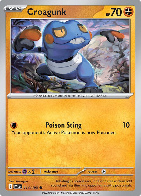 Croagunk - Pokémon