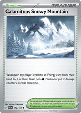 Calamitous Snowy Mountain - Pokémon