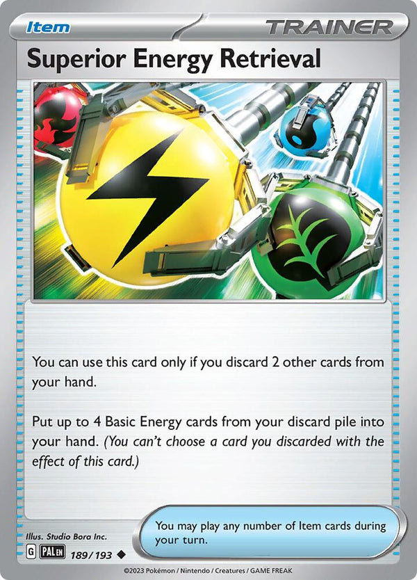 Superior Energy Retrieval - 189/193 - Pokémon