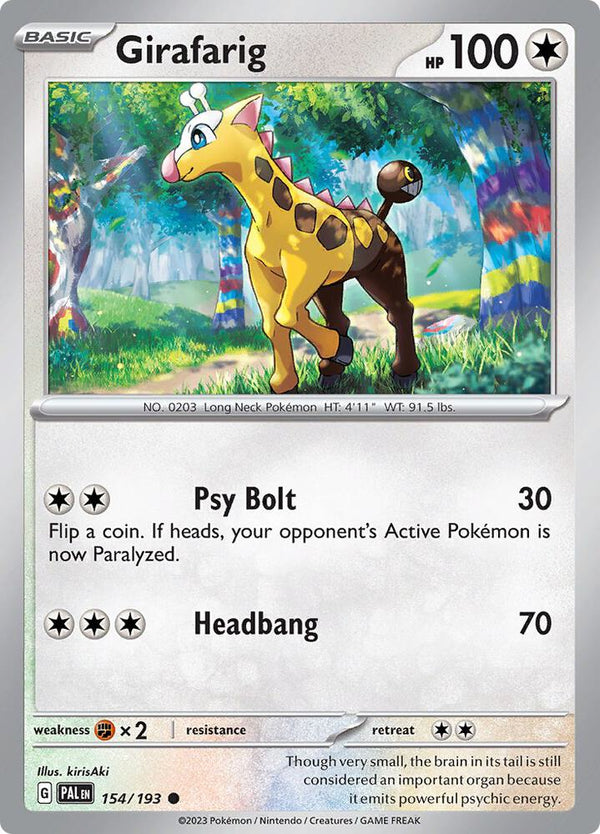 Girafarig - Pokémon