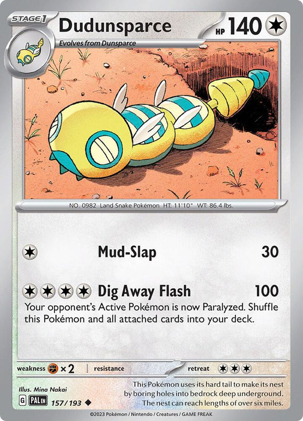 Dudunsparce - Pokémon