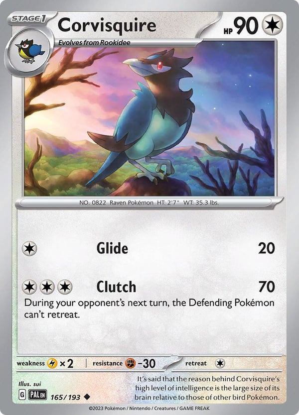Corvisquire - Pokémon