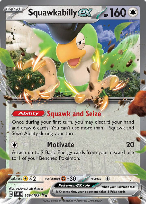 Squawkabilly ex - Pokémon