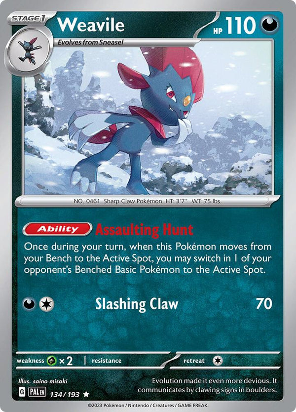 Weavile - Pokémon