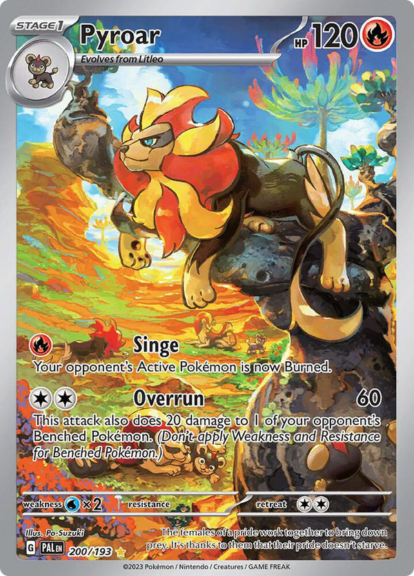 Pyroar - 200/193 - Pokémon