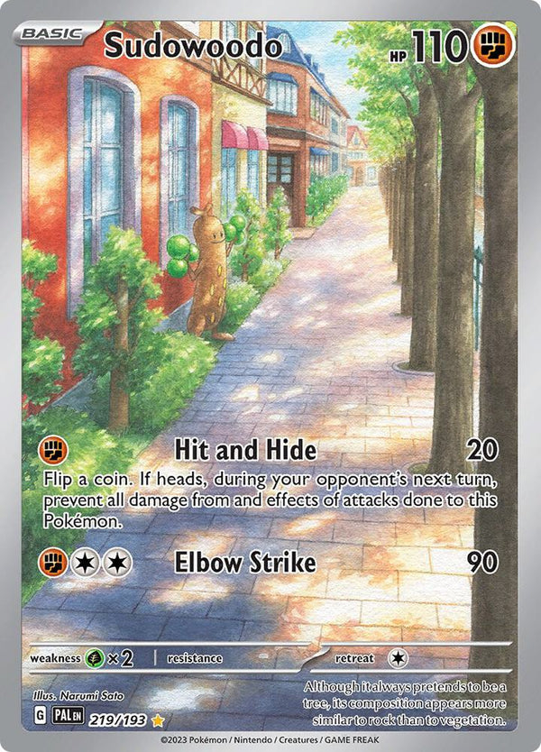 Sudowoodo - 219/193 - Pokémon