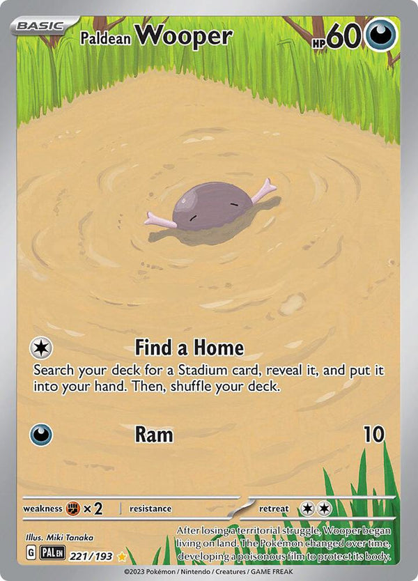 Paldean Wooper - 221/193 - Pokémon